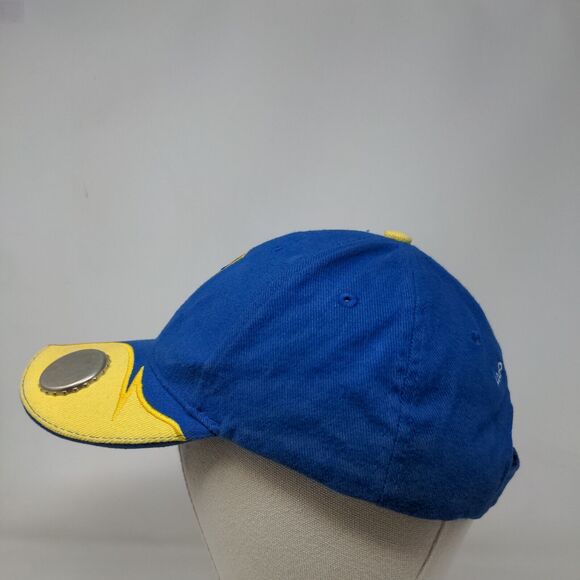 Real Beer Is Carib Lager Strapback Hat Blue One Size Embroidered Bottle Opener - Picture 3 of 8